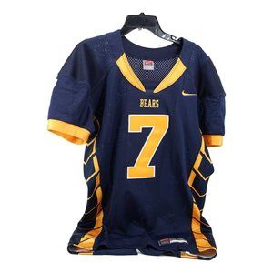 Chicago Bears 7 Nike Mens Jersey Short Sleeve Yellow Blue Mesh L New